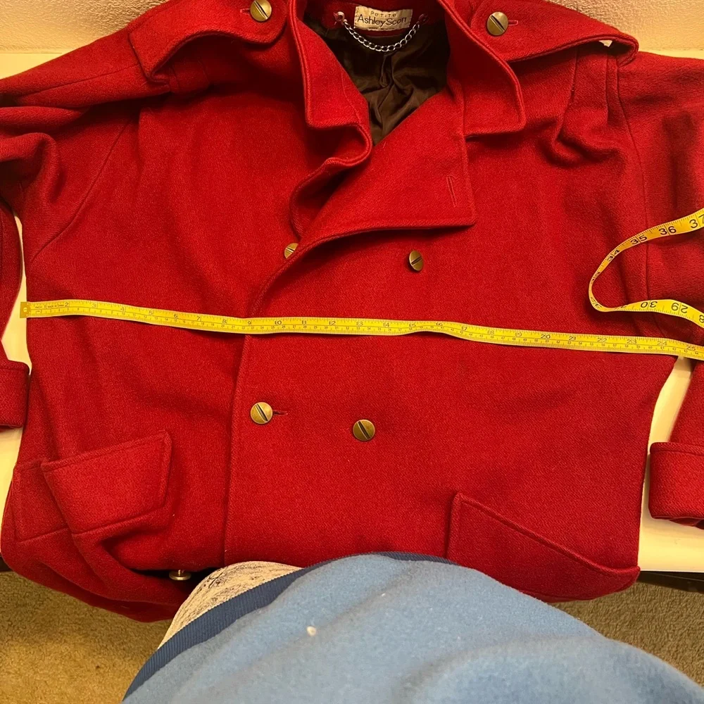 💯percent  pure wool Ashley Scott cot,color red - Picture 11 of 15